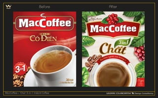 MacCoffee – ‘Chat’ 3-in-1 Instant Coffee
Before After
 