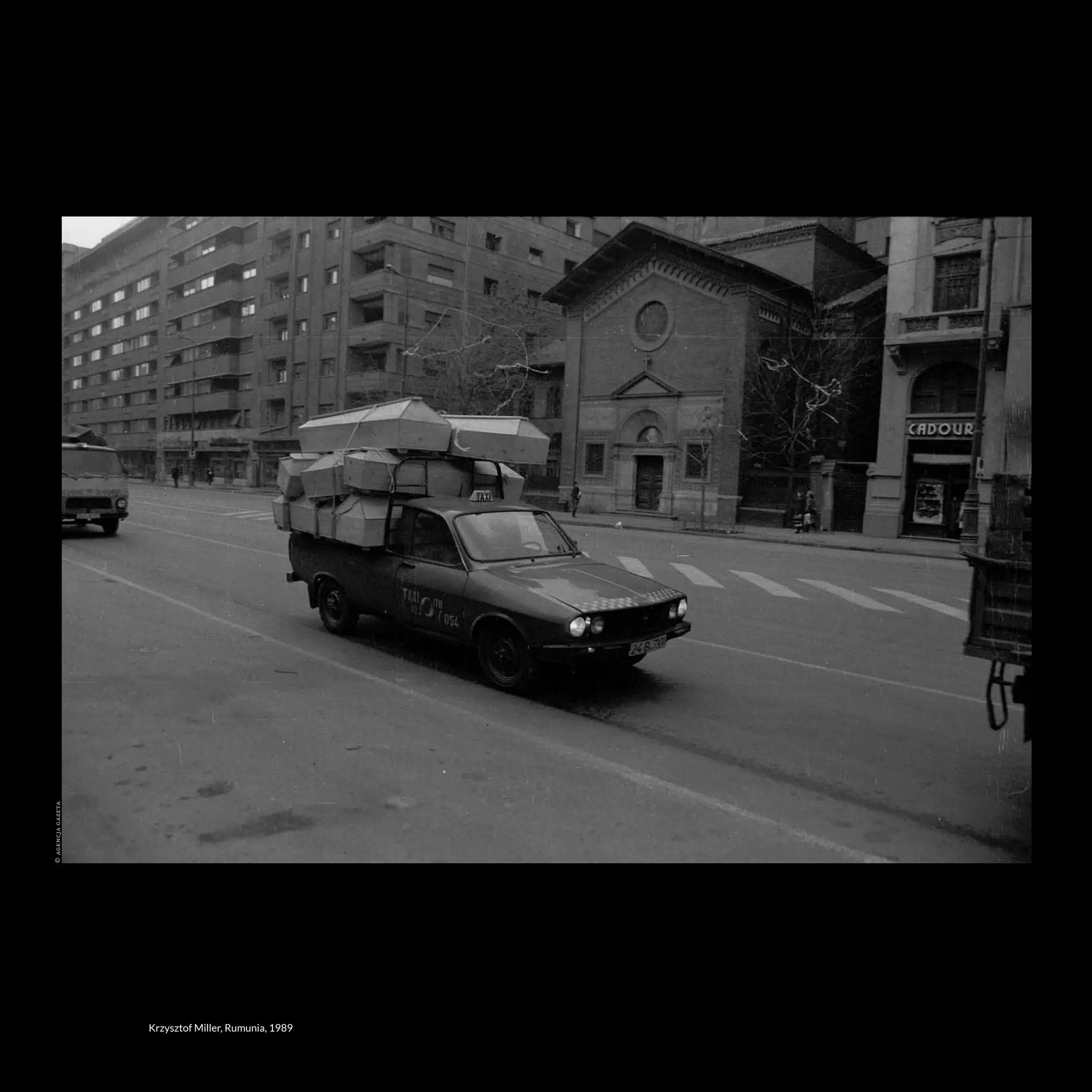 Krzysztof Miller, Rumunia, 1989
©agencjagazeta
 