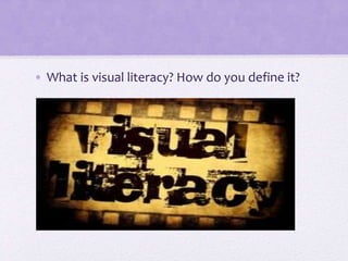 Visual Literacy: Fostering Creativity through Digital Photography