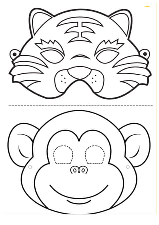 wild animals masks.pdf