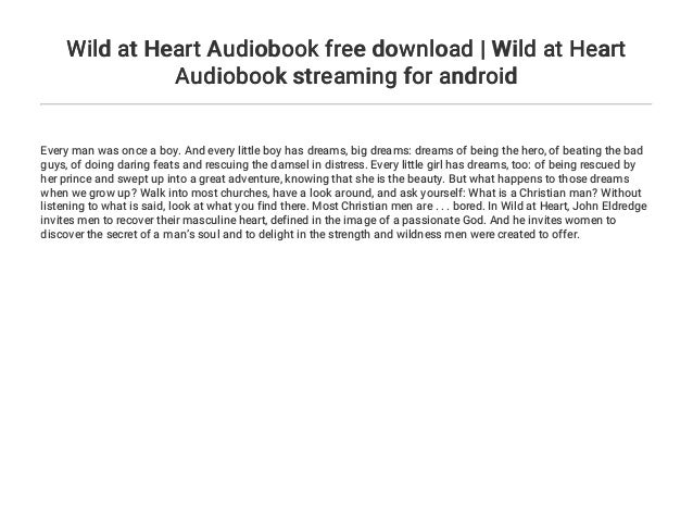 the wild at heart guide the wild at heart guide