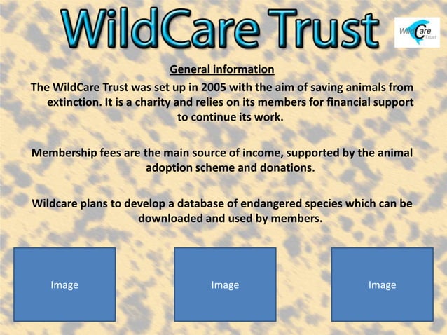Wildcare presentation | PPT