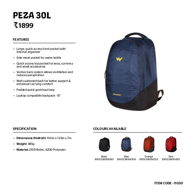 wildcraft bags 30l