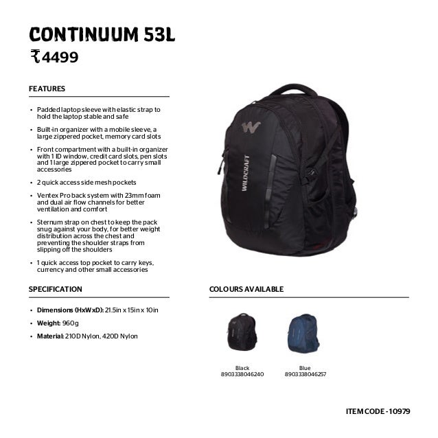 wildcraft bags 35l