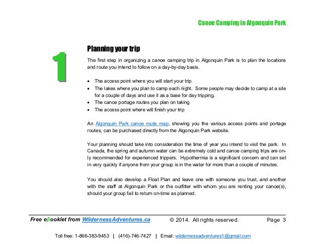 how to plan a camping trip