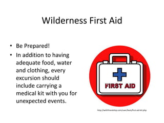 ONTAP - Wilderness First Aid 1 | PPTX