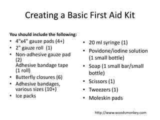 ONTAP - Wilderness First Aid 1 | PPTX