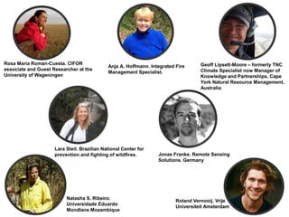 Wildfires in tropical dry ecosystems: Integrated fire management, emission abatement, and NDCs