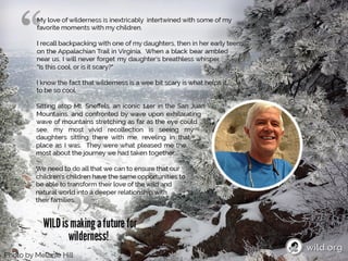 4 Stories about individuals conserving wilderness