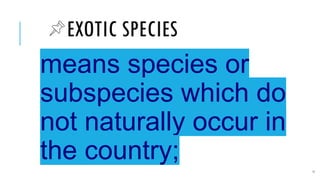 FBS 104 - Forest Wildlife and Biodiversity Conservation | PPTX