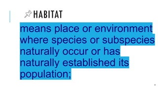 FBS 104 - Forest Wildlife and Biodiversity Conservation | PPTX