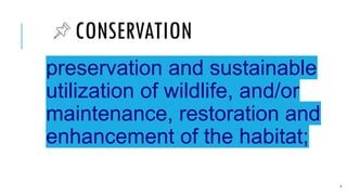 FBS 104 - Forest Wildlife and Biodiversity Conservation | PPTX