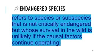 FBS 104 - Forest Wildlife and Biodiversity Conservation | PPTX
