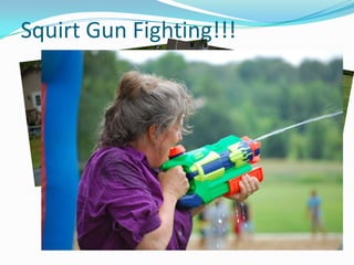 Squirt Gun Fighting!!!
