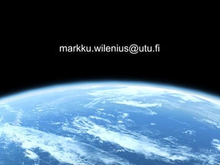 Markku Wilenius: Tulevaisuuden resurssiviisaus 