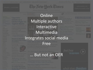 OER, Fully Specified
Free
4R Permissions
4Rs Technically Enabled
 