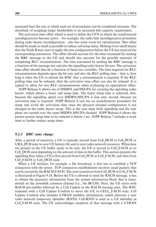 ¼ 0:7.


   The combined performance gain from HSUPA with four-branch antenna diversity
and interference cancellation compared with the basic WCDMA Release 99 are illus-
trated in Figure 8.19. Gain amounts are given relative to a reference Release 99 scenario
with two-branch antenna diversity, matched ﬁlter receiver, 1% BLER target, and L2
ARQ retransmissions. Overall cell throughput enhancement is between 200% and 300%,
depending on the eﬃciency of the interference cancellation receiver deployed.


8.5   Conclusions
WCDMA Release 99 provides, in practice, 384 kbps as the maximum data rate in the
uplink while HSUPA pushes the peak data rate initially to 1–2 Mbps and later up to
3–5 Mbps. The higher data rates in HSUPA are achieved without higher order modula-
 