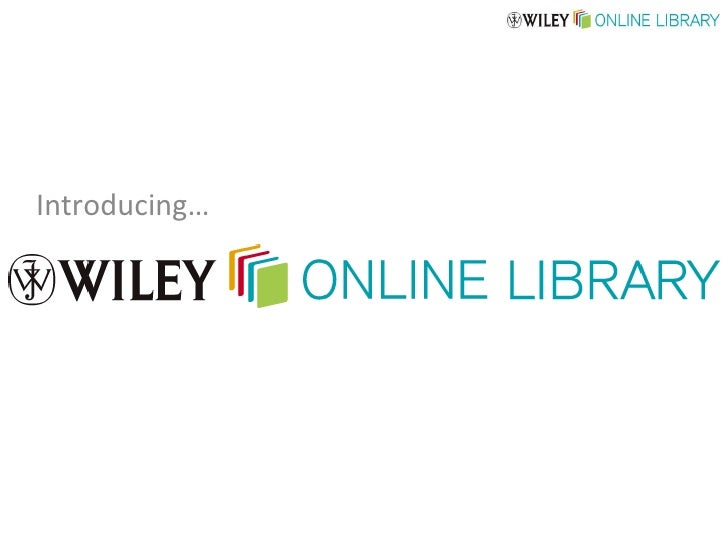 Wiley Online Library