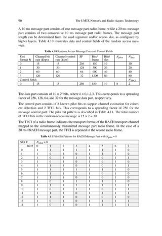 Í [ Ý
Dhm is the difference between the mean building height and the mobile antenna height;
and x is the horizontal distance between the mobile and the diffracting edges.
If Dhm = 10.5 m, x = 15 m, and b = 80 m, typical urban and suburban environment val-
ues with average four story building heights, then the above path loss expression L re-
duces to a simple function of the transmitter to receiver distance R (km). We measure
the BS antenna height from the average rooftop Dhb in metres, and frequency f in MHz.
/ =  -  ™ - DKE  