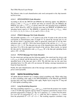 When we assume a fixed BS antenna height of 15 m above the average rooftop, i.e. Dhb
= 15 m, and a carrier frequency of 2000 MHz, the vehicular path loss L becomes:
/ =  + ORJ  5  