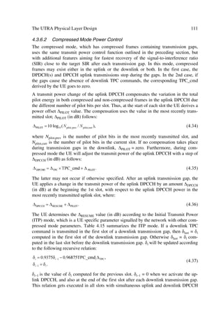 Í      :            :      Ý

where W is the bandwidth of the transmitted signal.
Generally, each ray has a different Doppler shift corresponding to a different value of
the cosine of the angle between the ray direction and the velocity vector. Which means
that we can assume: first, very large number of receive-rays arrive uniformly distributed
in azimuth at the MS and at zero elevation for each delay interval for outdoor channels7.
At the BS in general the received rays arrive in a limited range in azimuth. Second, for
indoor channels8 a very large number of receive-rays arrive uniformly distributed in
elevation and azimuth for each delay interval at the BS.
The first assumption matches the ones made in by Clarke [18] and Jakes [19] in narrow
band channel modelling. Thus the same Doppler spectrum will result, i.e.
                                                      9
3Q u 
