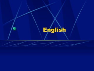 English
 