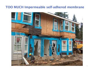 5
TOO MUCH Impermeable self-adhered membrane
 