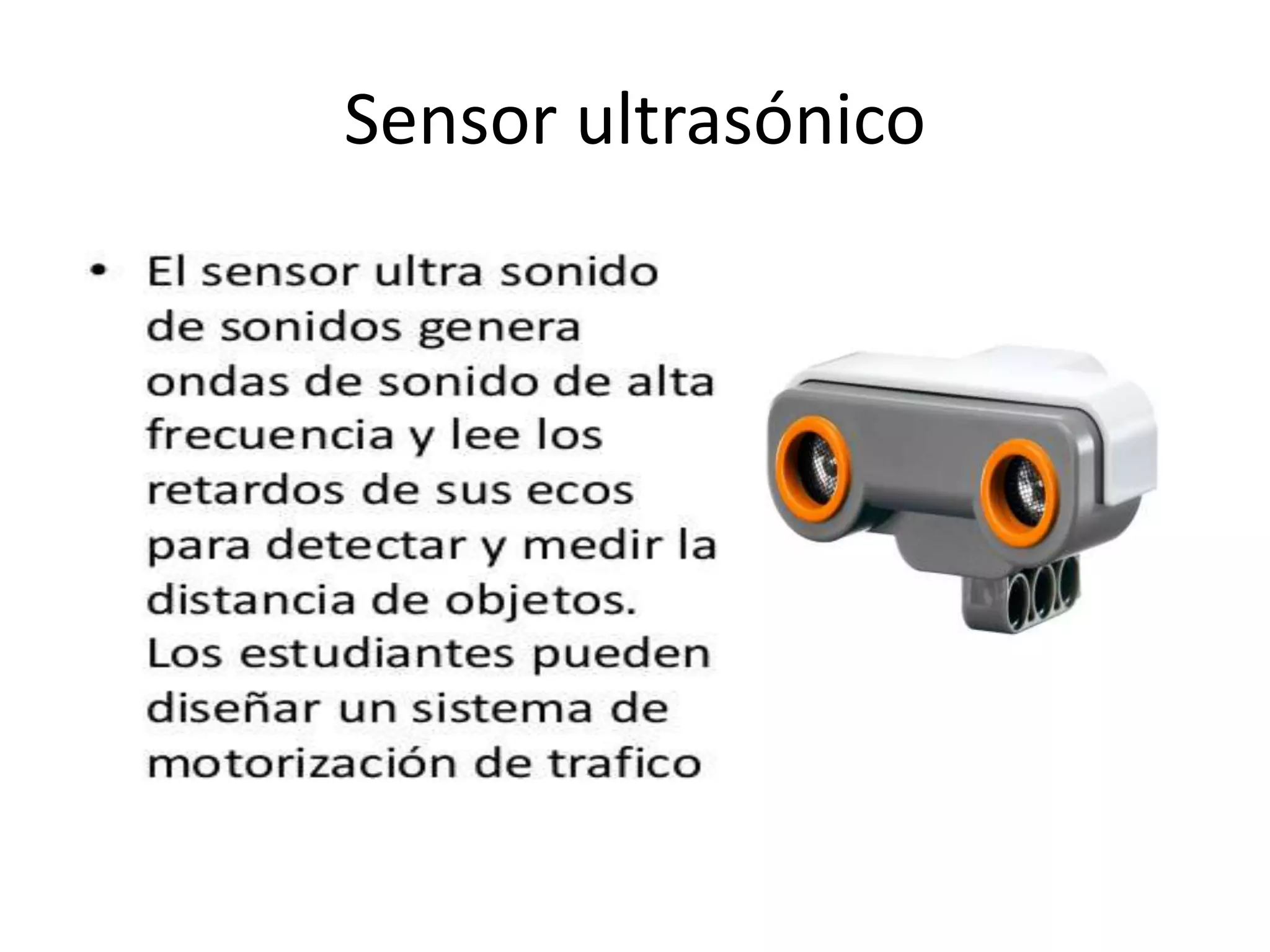 Sensor ultrasónico
 