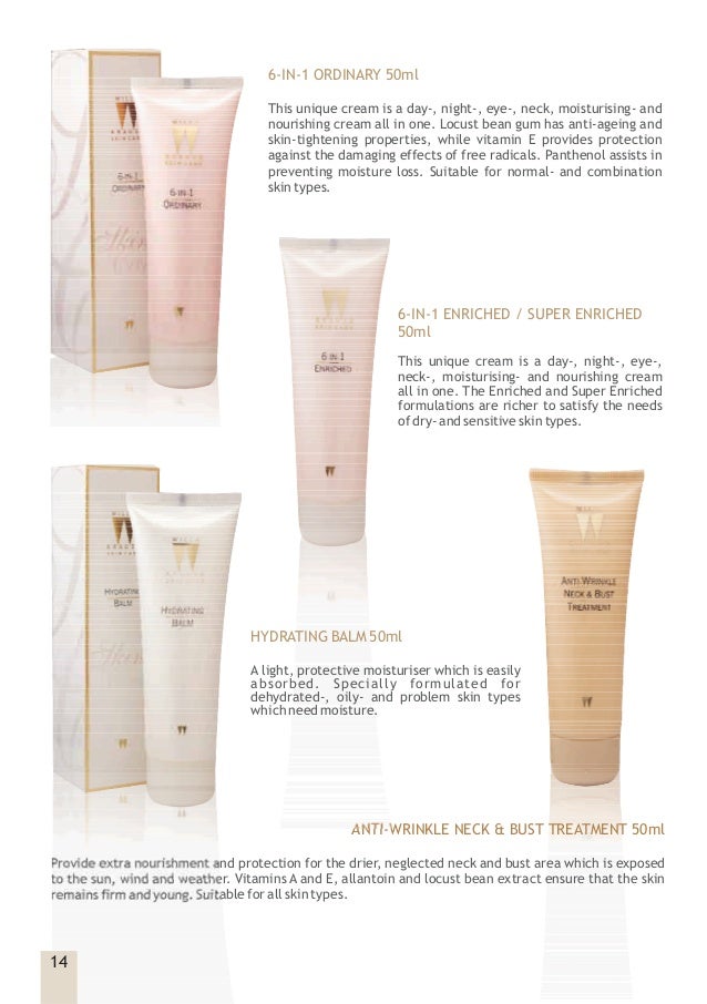 Willa krause skin care catalogue