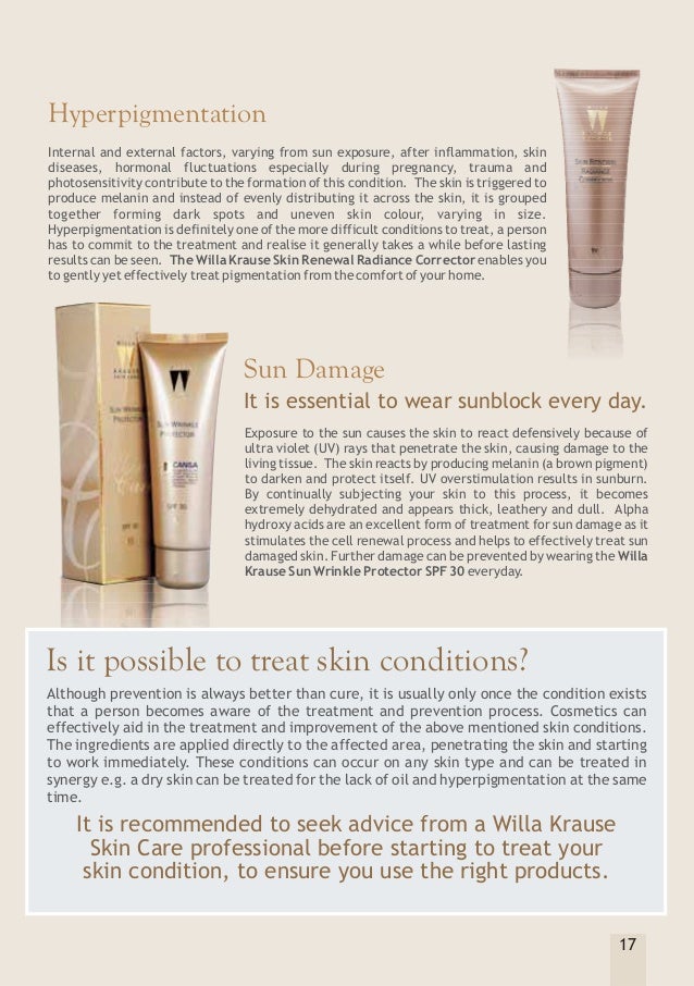 Willa krause skin care catalogue