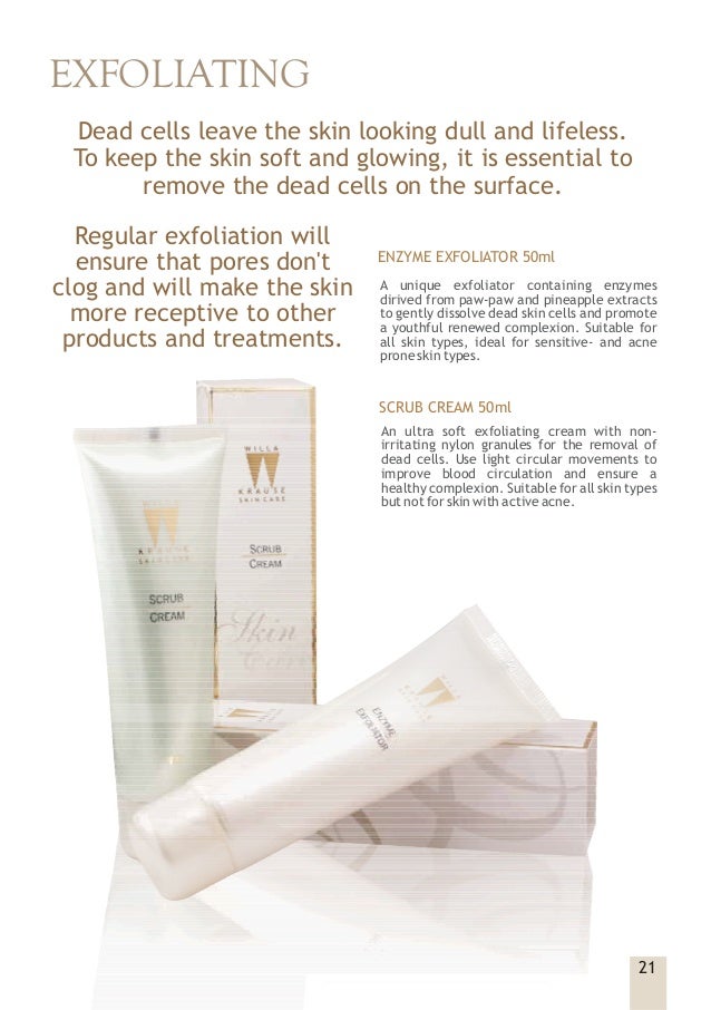 Willa krause skin care catalogue