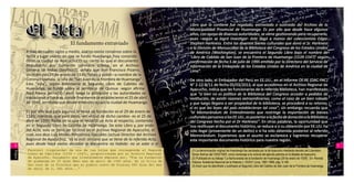 El Acta
                                                                                       Libro que la contiene fue regalado, extraviado o sustraído del Archivo de la
                                                                                       Municipalidad Provincial de Huamanga. Es por ello que desde hace algunos
                                                                                       años, con apoyo de diversas autoridades, se viene gestionando para recuperarlo,
                                                                                       pues –según se logró investigar- éste llegó a manos del coleccionista Edgar
                                  El fundamento extraviado                             Stephen Harkness. Entre los diversos bienes culturales que donó el Sr. Harkness
                                                                                       a la División de Manuscritos de la Biblioteca del Congreso de los Estados Unidos
         A más de cuatro siglos y medio, aún no existe consenso sobre la               de América (Washington), se encuentra el Segundo Libro bajo el nombre de
         fecha y lugar exacto en que se fundó Huamanga, hoy conocida                   ‘Libro de Cabildo de San Juan de la Frontera de Huamanga (1539-1547)’ según
         como la ciudad de Ayacucho(1). Lo cierto es que el documento                  confirmación de fecha 5 de julio de 1995 emitida por la Directora del Servicio de
         descubierto por Guillermo Lohmann Villena, en el Archivo                      Información de la Embajada de los Estados Unidos de América en la ciudad de
         General de Indias (Sevilla)(2), señala que don Francisco Pizarro,             Lima”.
         un miércoles 29 de enero de 1539, fundó y pobló –a nombre de la
         Corona Española- la villa de “San Juan de la Frontera de Huamanga”.           De otro lado, el Embajador del Perú en EE.UU., en el Informe OF.RE (DAC-PAC)
         Esta “villa”, según testimonia el Segundo Libro de Cabildo de                 N° 2-22-B/11 de fecha 05/03/2013, al que accedimos en el Archivo Regional de
         Huamanga, se fundó sobre el territorio de Quinua -según afirma                Ayacucho, indica que las funcionarias de la referida Biblioteca, han manifestado
         Raúl Rivera Serna(3)-; pero luego la población y las autoridades se           que “si bien no es política de la Biblioteca del Congreso acceder a pedidos de
         trasladaron a Pukaray, donde finalmente se establecieron el 25 de abril       restitución, de existir razones extraordinarias, como el caso de un bien robado
         de 1940, territorio que desde entonces ocupó la ciudad de Huamanga.           y que luego llegara a ser propiedad de la biblioteca, se procederá a su retorno,
                                                                                       si es que las leyes del país establecieran tal cosa”; sin embargo recuerda que
         Es por ello que para algunos la fecha de fundación es el 29 de enero de       “el Memorándum de Entendimiento que restringe la importación de bienes
         1539; mientras que para otros –en virtud de dicho cambio- es el 25 de         culturales peruanos a los EE.UU., es posterior a la fecha de donación a la Biblioteca
         abril de 1940, fecha en la que se redactó un Acta al respecto, contenida      del Congreso hecha por el Dr Harkness”. En otras palabras, la oportunidad que
         en el Segundo Libro de Cabildo de Huamanga. De este Libro y, por ende         nos restituyan el documento histórico, se reduce a si su obtención por EE.UU. ha
         del Acta, solo se tiene un facsímil en el Archivo Regional de Ayacucho, el    sido ilegal (proveniente de un delito) o si ha sido obtenida posterior al referido
         cual, nos dice Luis Meves Hinostroza Gonzáles (actual Director del Archivo    Memorándum. Esperemos que el asunto se esclarezca y logremos recuperar
         Regional de Ayacucho), “es lo más cercano que se tiene de la referida Acta,   este importante documento histórico para nuestra región.
 4       pues desde hace varias décadas se encuentra no habido: no se sabe si el                                                                                                                        5
          Facsímil (izquierda) de una de las hojas que corresponde al Segundo           (1) La denominación original de Huamanga fue cambiada por la de Ayacucho mediante decreto del Libertador




                                                                                                                                                                                                       willaq
willaq




          Libro de Cabildos (1539 - 1547), proporcionada por el Archivo Regional        Simón Bolívar del 15/02/1825, como homenaje a la victoria del ejército patriota en la Batalla de Ayacucho.
          de Ayacucho. Documento que literalmente empieza así: “Fue la fundación        (2) Publicado en su trabajo “La fecha exacta de la fundación de Huamanga (29 de enero de 1539)”. En: Revista
          de guamanga en 25 dyas deel mes de abril de 1540 años. En la Villa de         Historia; Academia Nacional de la Historia; t. XXXVI; Lima, 1987-1989; pág. 9-149
          San Juan de la Frontera qes el pueblo nuevo de Pucaray XXV dias del mes       (3) Autor que ha descifrado y publicado el Segundo Libro del Cabildo de San Juan de la Frontera de Huamanga.
          de abryl de L, DXL años...”
 