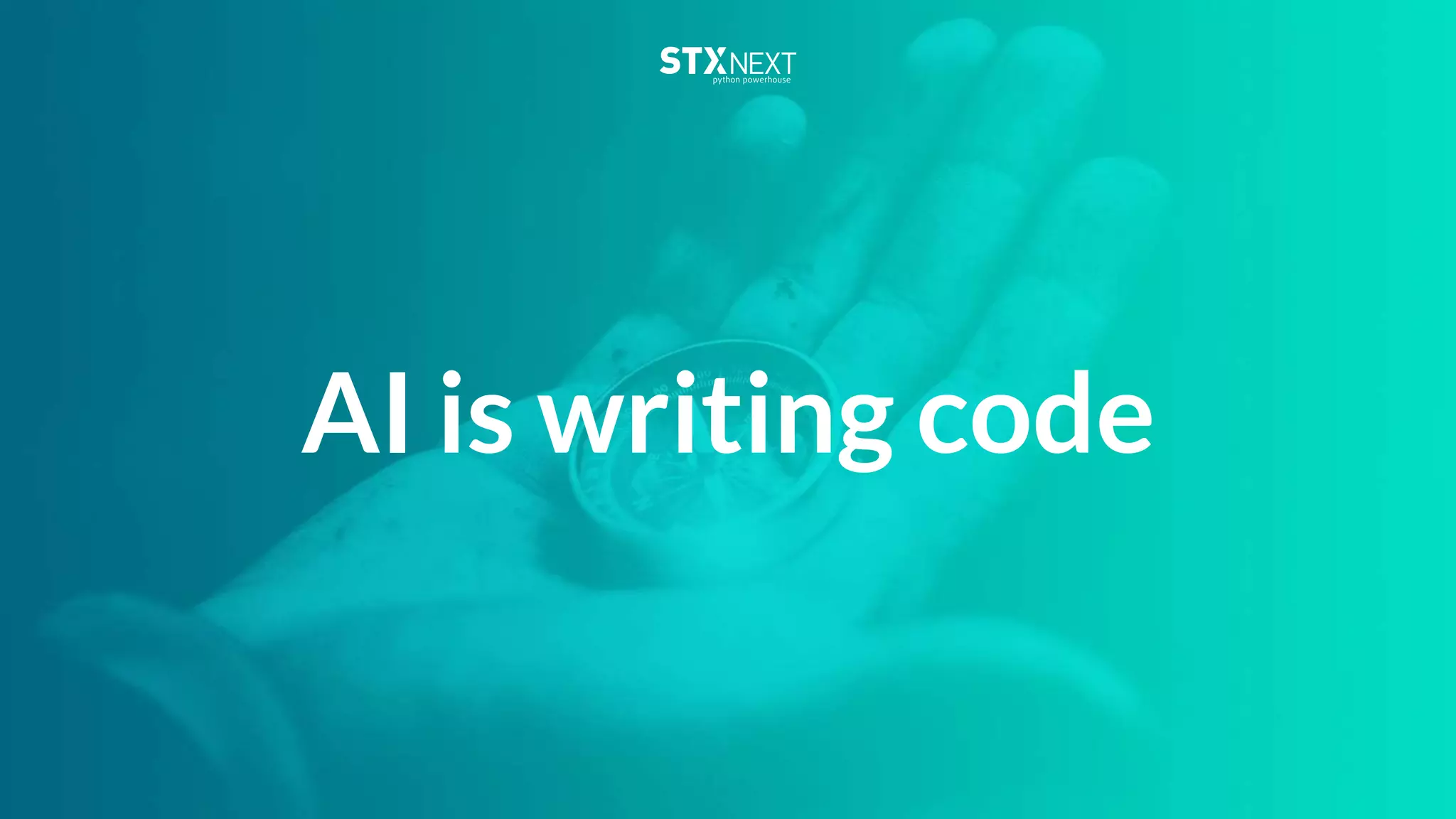 AI is writing code
 