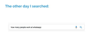 The other day I searched:
 