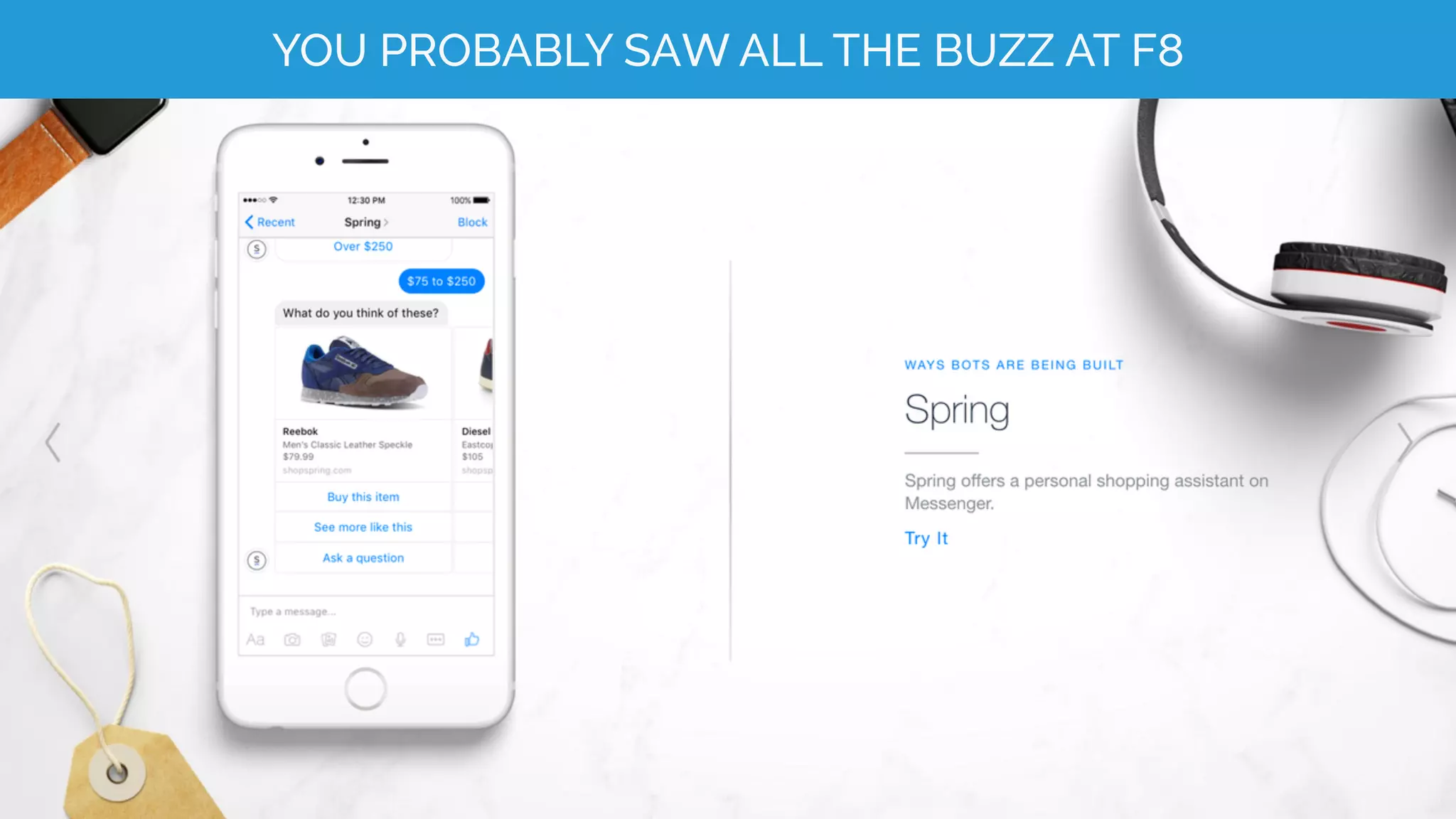 YOU PROBABLY SAW ALL THE BUZZ AT F8
 