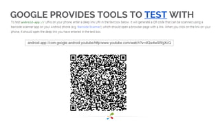 GOOGLE PROVIDES TOOLS TO TEST WITH 
 