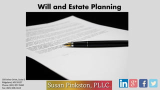 Will and Estate Planning
350 Arbor Drive, Suite D
Ridgeland, MS 39157
Phone: (601) 957-9460
Fax: (601) 206-1612
 