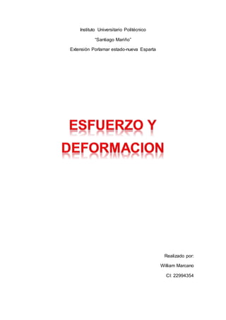 Instituto Universitario Politécnico
“Santiago Mariño”
Extensión Porlamar estado-nueva Esparta
Realizado por:
William Marcano
CI: 22994354
 