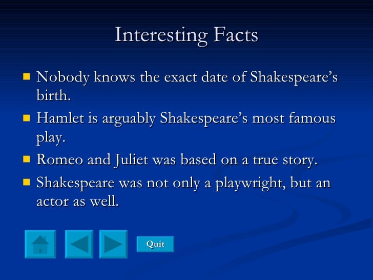What is William Shakespeare's most famous play?