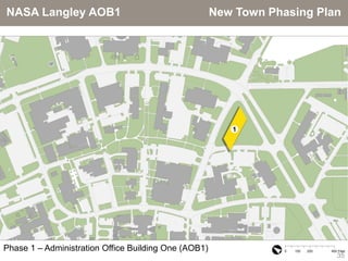 NASA Langley AOB1                                     New Town Phasing Plan




Phase 1 – Administration Office Building One (AOB1)
                                                                          35
 