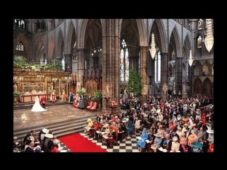 The wedding ceremony was attended by 1900 guests, including foreign Royal family members and heads of state.  