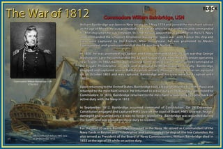 William bainbridge war of 1812