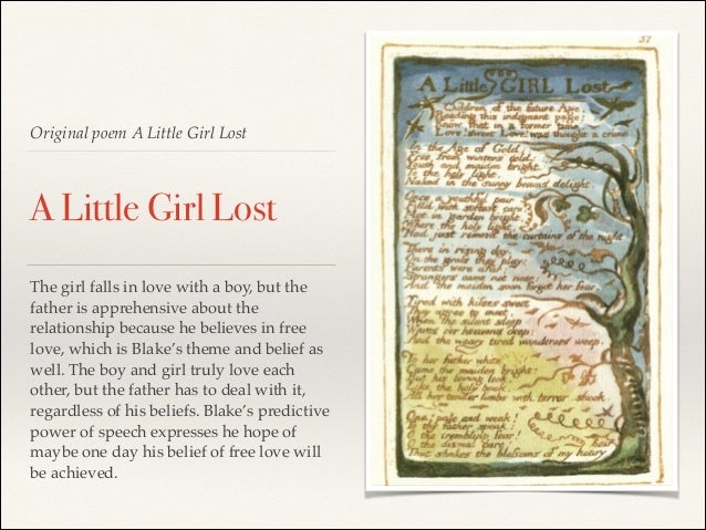 a little girl lost