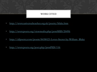 William Blake | PPTX