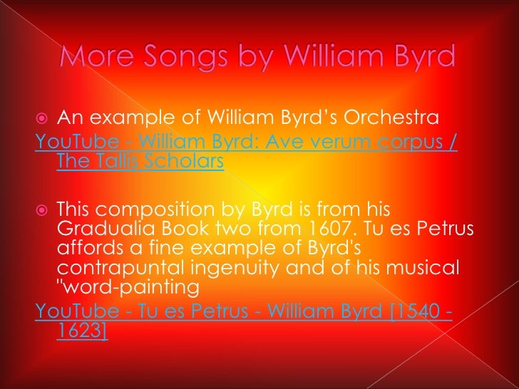 William Byrd Mu1