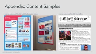 Appendix: Samples of Social Content Series
Pop	ArtInfographics People Contests
Will Chamberlain, Social Media - 310 926 1516
 