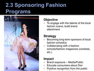 Blossom of Beauty [Dior Vietnam] - MARCOM Proposal | PPTX