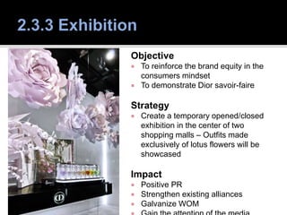 Blossom of Beauty [Dior Vietnam] - MARCOM Proposal | PPTX