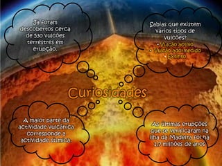  Alteração da configuração da superfície da terra;