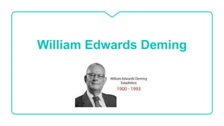 William Edwards Deming
 